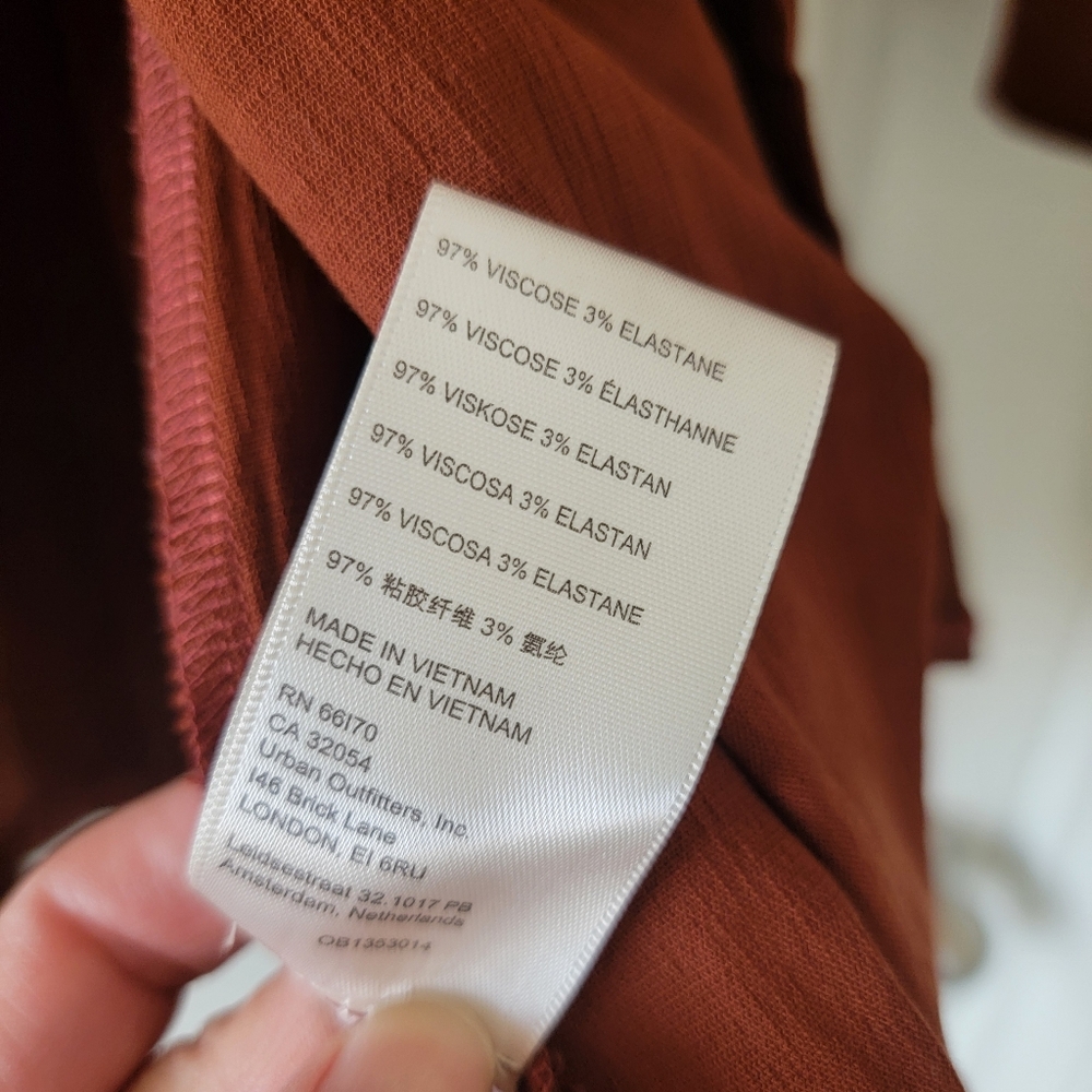 Free People Dress Rust Color - Picture 3 of 4